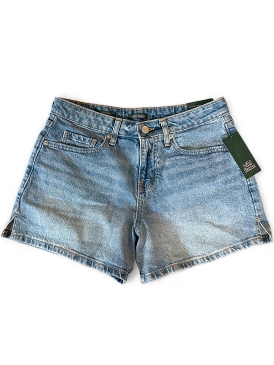wild fable Pants - Wild Fable Womens Indie Sleaze NWT Mid Rise Midi Denim Shorts Size 4 Blue